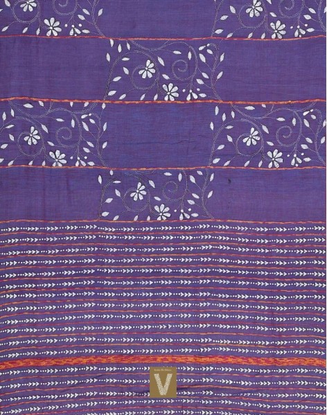 Kantha cotton saree-VKNT-2365