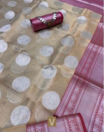 Kora Tissue silk saree -VKTS-2654