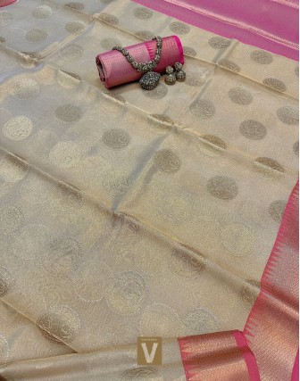 Kora Tissue silk saree -VKTS-2655 (SOLD)