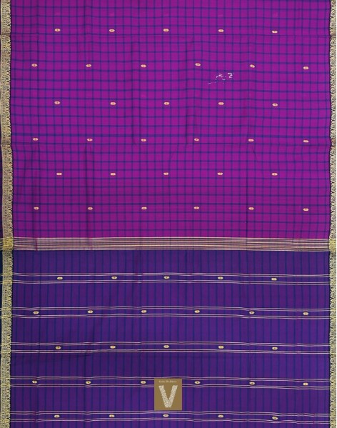 Kasargod handloom saree-VKAS-2402