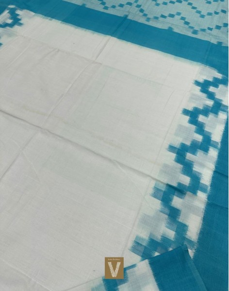 Double ikkat cotton saree-VMIS-2423