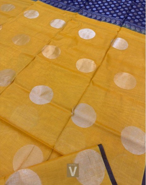 Pure Silk cotton sarees-VPSC-2387