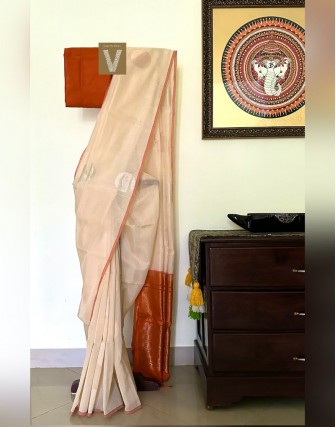 Pure Silk cotton sarees-VPSC-2384