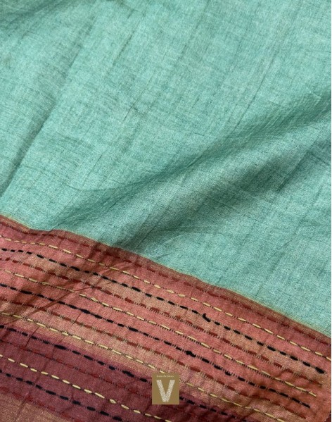 Semi tussar sarees-VSTS-2398