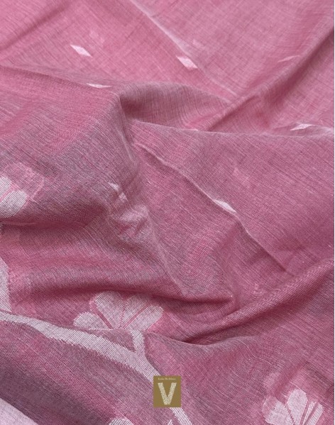 Khadi jamdhani organic cotton saree-VKJM-2330 (SOLD OUT)