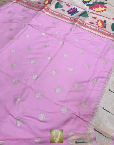 Paithani soft silk sarees-VPAI-2238