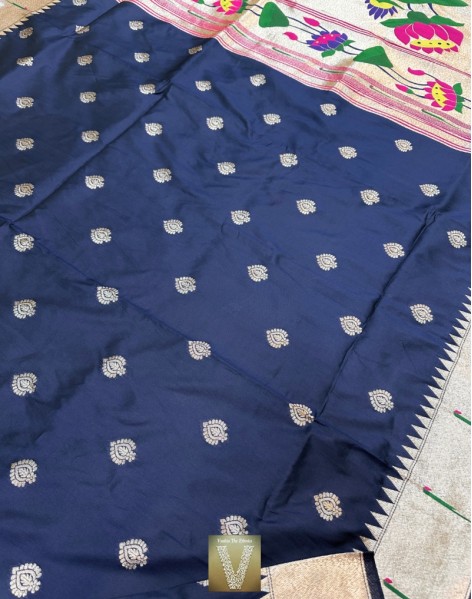 Paithani soft silk sarees-VPAI-2240