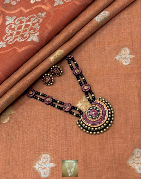 Chanderi silk cotton -VCHS-2228