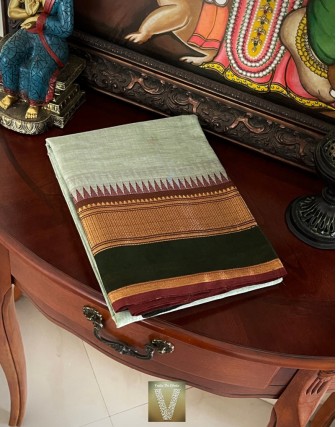 Handloom cotton saree-VHLC-2215