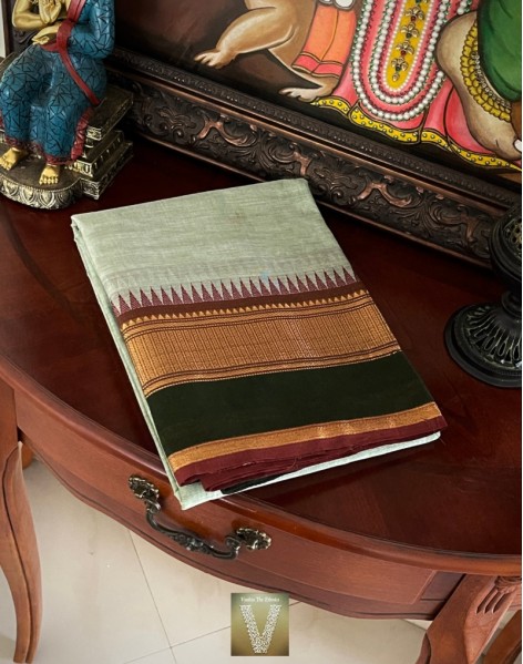 Handloom cotton saree-VHLC-2215