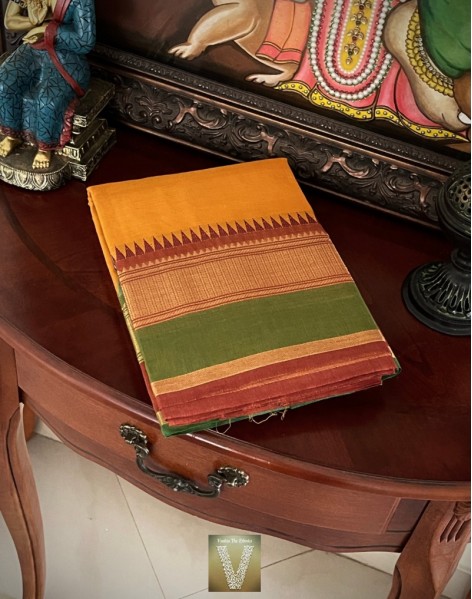 Handloom cotton saree-VHLC-2214