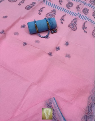 Lucknowi cotton sarees-vapq-2184