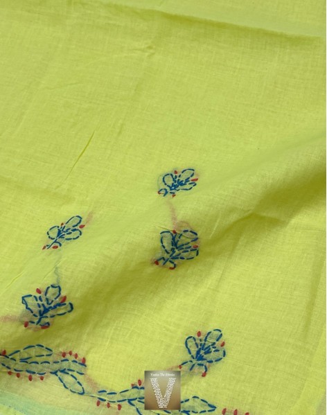 Lucknowi cotton sarees-vapq-2188