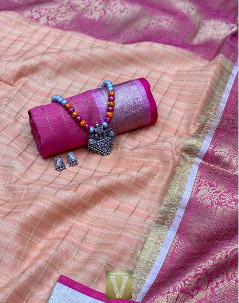 Sale Maheshwari silk cotton sarees-VMSC-97