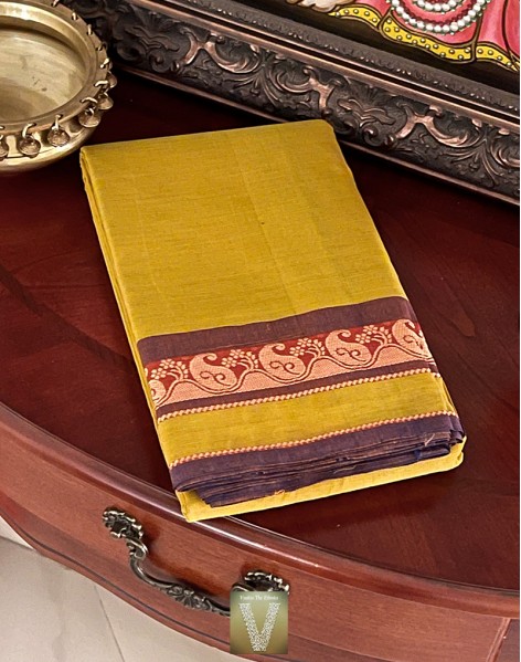 Handloom cotton saree-VHLC-2033