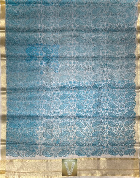 Organza silk sarees-VOGS-1941