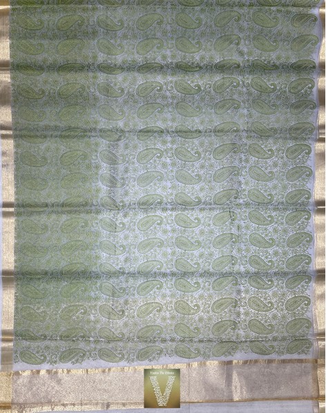 Organza silk sarees-VOGS-1948