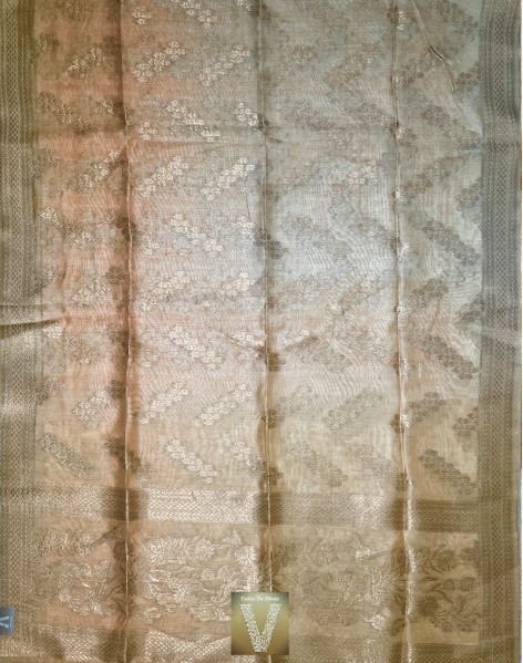 Linen silk saree-VLNS-1397