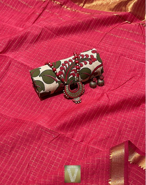 Mangalgiri cotton saree-VMNG-1801