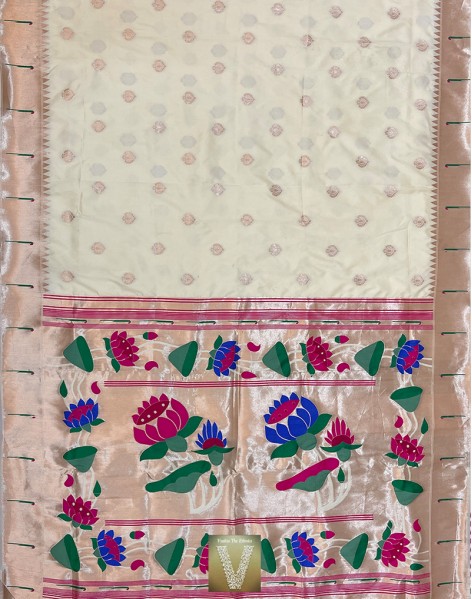 Paithani soft silk sarees-VPAI-1941