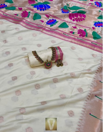Paithani soft silk sarees-VPAI-1941