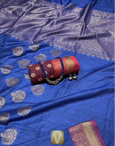 Silk cotton sarees-VSCS-1852