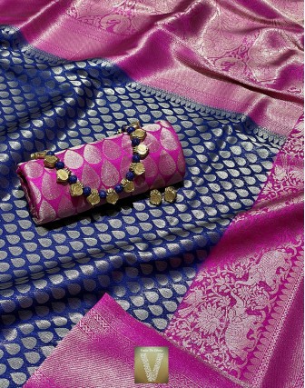 Soft silk sarees-VSSS-1515