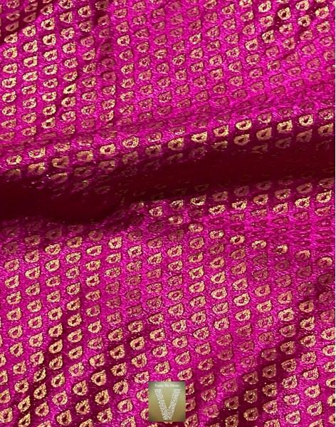 Tissue silk cotton saree -VTSS-1895